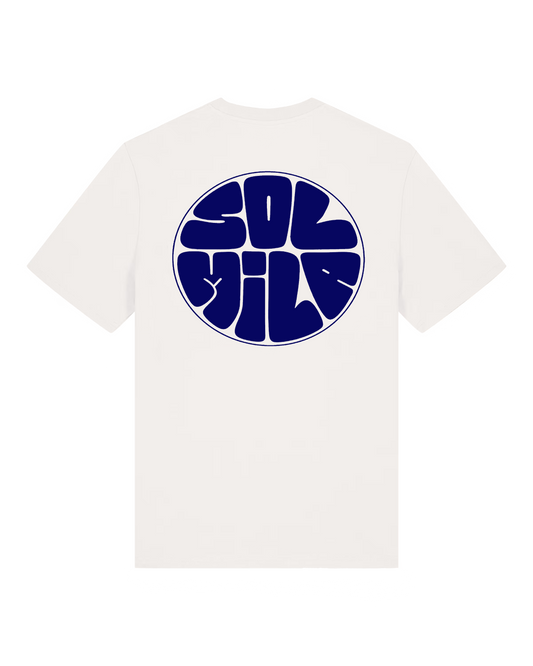 SML Circle — Blanc / Bleu